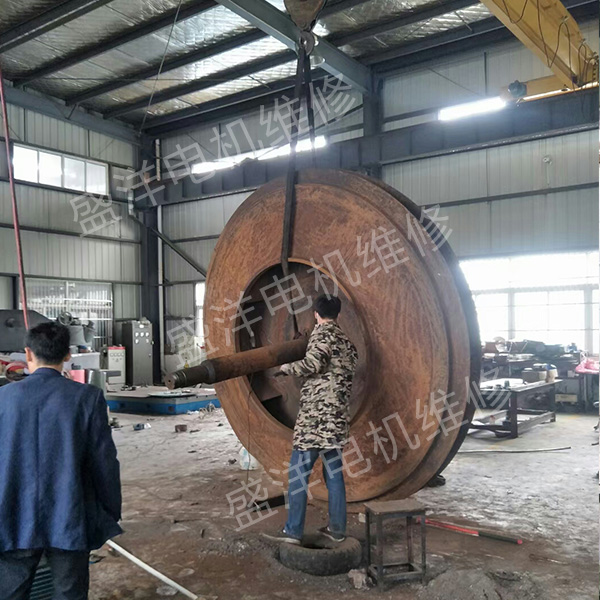 泰州风机维修现场