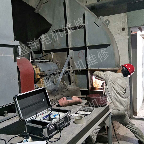 泰州风机维修现场