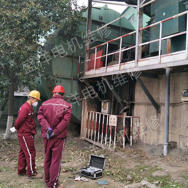 泰州风机维修现场